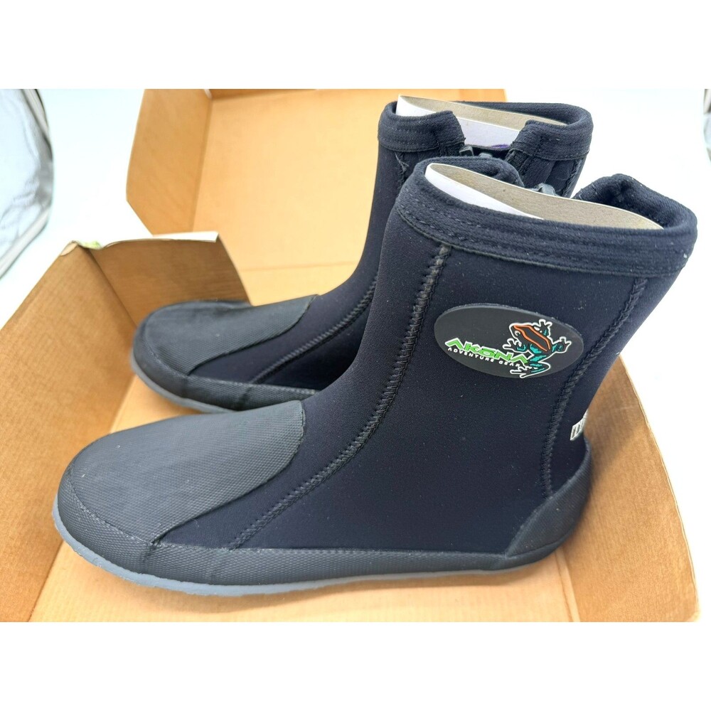 AKONA 6mm Deluxe Titanium Neoprene Scuba Diving Boots - Men’s Size 9 - AKBT262
